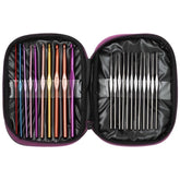 22 Piece Crochet Set with Hooks and Accessories