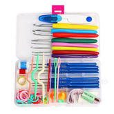 52 piece knitting and crochet accessories ultimate kit with crochet tools and supplies