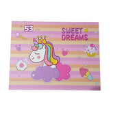 53 Pcs Colouring Kit Kids Art Set Stylish Artists Sketching & Painting