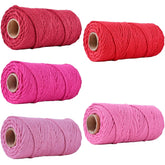 Macrame Cord 3mm – Cotton Cord for Macramé, Crochet & DIY Crafts