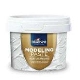 Bluebird modeling paste 150g and 800g for textured painting, mixed media, and craft projects