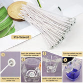 Cotton candle wick thread for DIY candle making and handmade candle crafts