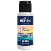 Bluebird studio acrylic varnish 100ml gloss and matt water-reducible for acrylic paintings