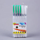 Watercolor brush pen refillable calligraphy drawing pen pack of 6 for painting and sketching