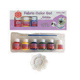 Keep Smiling fabric paint set, 6 tubes of 25ml, bright colors for painting on fabric, clothing, and DIY textile crafts