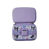 Kuromi 3D Pencil Case with Calculator – Embossed Fiber Kids Pouch