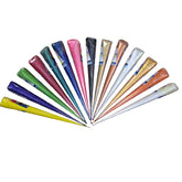 Multicolor fabric gutta cone lead outliner for silk painting and fabric paint outlining designs