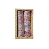 18 rolls decorative masking washi tape set for DIY crafts, scrapbooking, and art projects