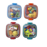 Space eraser box of 4 mini fancy erasers for kids boys and girls school stationery rubber