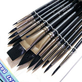 Worison professional 12pcs watercolor paint brushes with synthetic squirrel hair for artists and painting