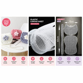 DIY Cat Plastic Canvas Mesh Sheet Bag Making Kit