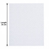 Plastic Canvas Sheet 34cm x 26cm for Bag Making and DIY Crafts