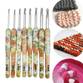 Vintage Crochet Hook Set 8 Pcs for Crochet Yarn Crafts and DIY Projects
