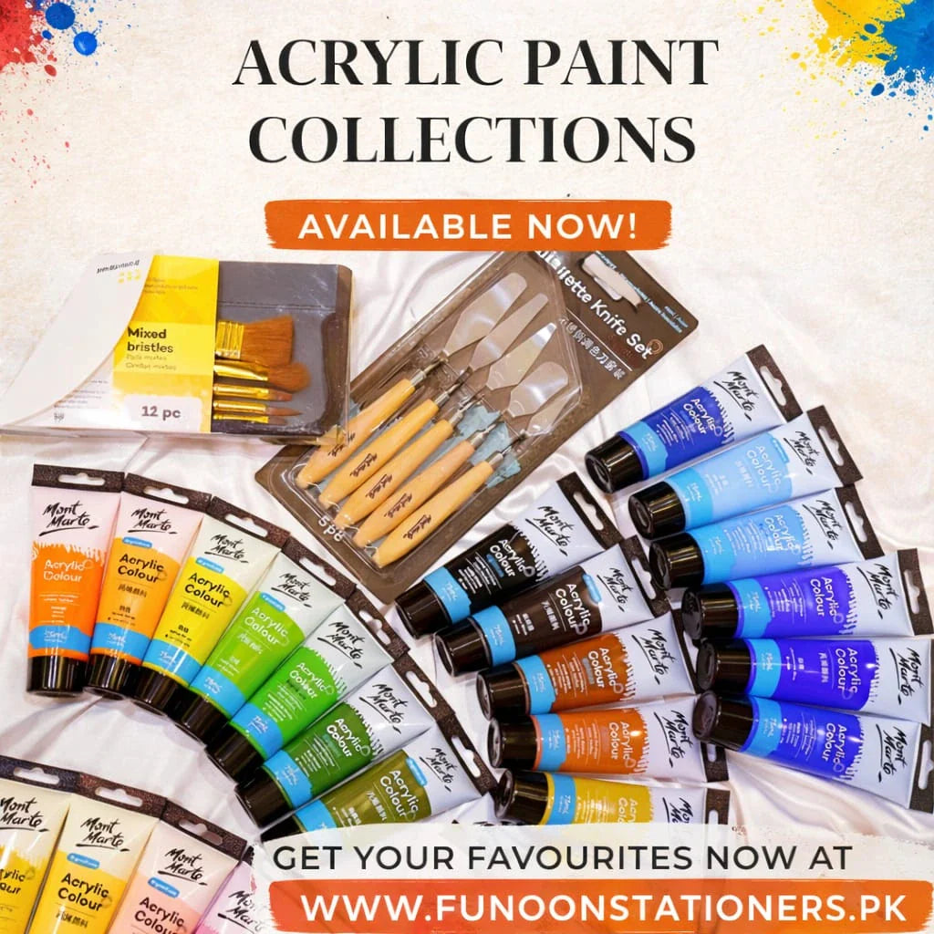 Acrylic Paints | Funoon Stationers