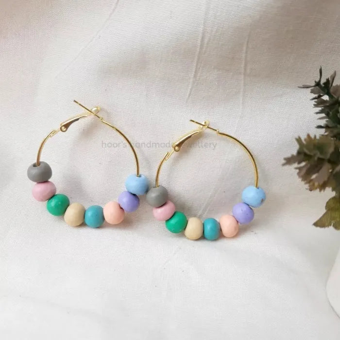 6 Pairs 1.5 Inch Thin Wire Loop Hoop Lever Back Bali Earrings
