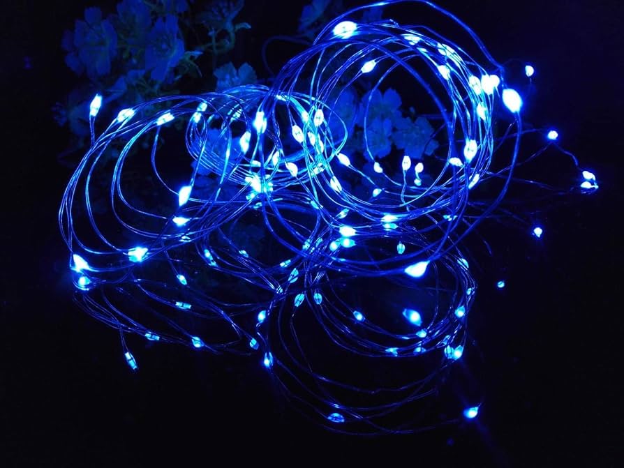 10 feet rainbow firefly string lights cell operated fairy lights for home garden wedding and party decoration