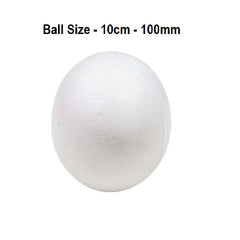 10cm thermocol foam ball 100mm sphere for crafts decoration and school projects