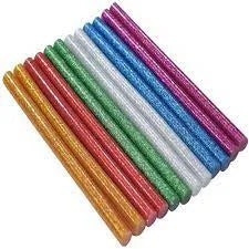 12Pcs Multicolor Glitter Hot Glue Sticks 11mm for Large Glue Gun