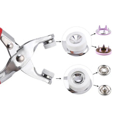 9.5mm Metal Snap Button Plier for Sewing Tich Buttons and DIY Projects