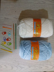 Basic Beginner Crochet Kit 14 Pcs – Crochet & Knitting Starter Set