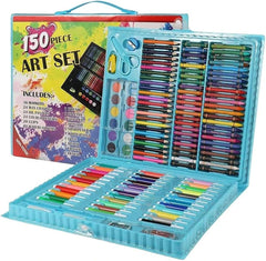 Kids Colouring Kit - 150 Pcs Colour Box Set