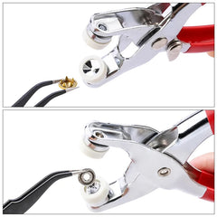 9.5mm Metal Snap Button Plier for Sewing Tich Buttons and DIY Projects