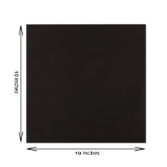 Pack of five 10 x 10 inch canvas boards for painting and art projects