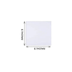 6x6 inch canvas board for painting and art projects