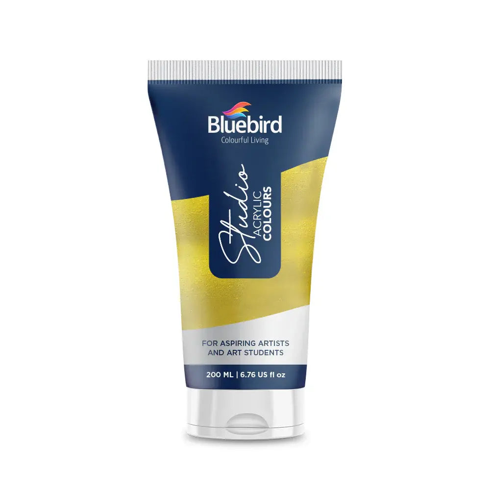Bluebird 200ml Studio Acrylic Colors Paint Tubes