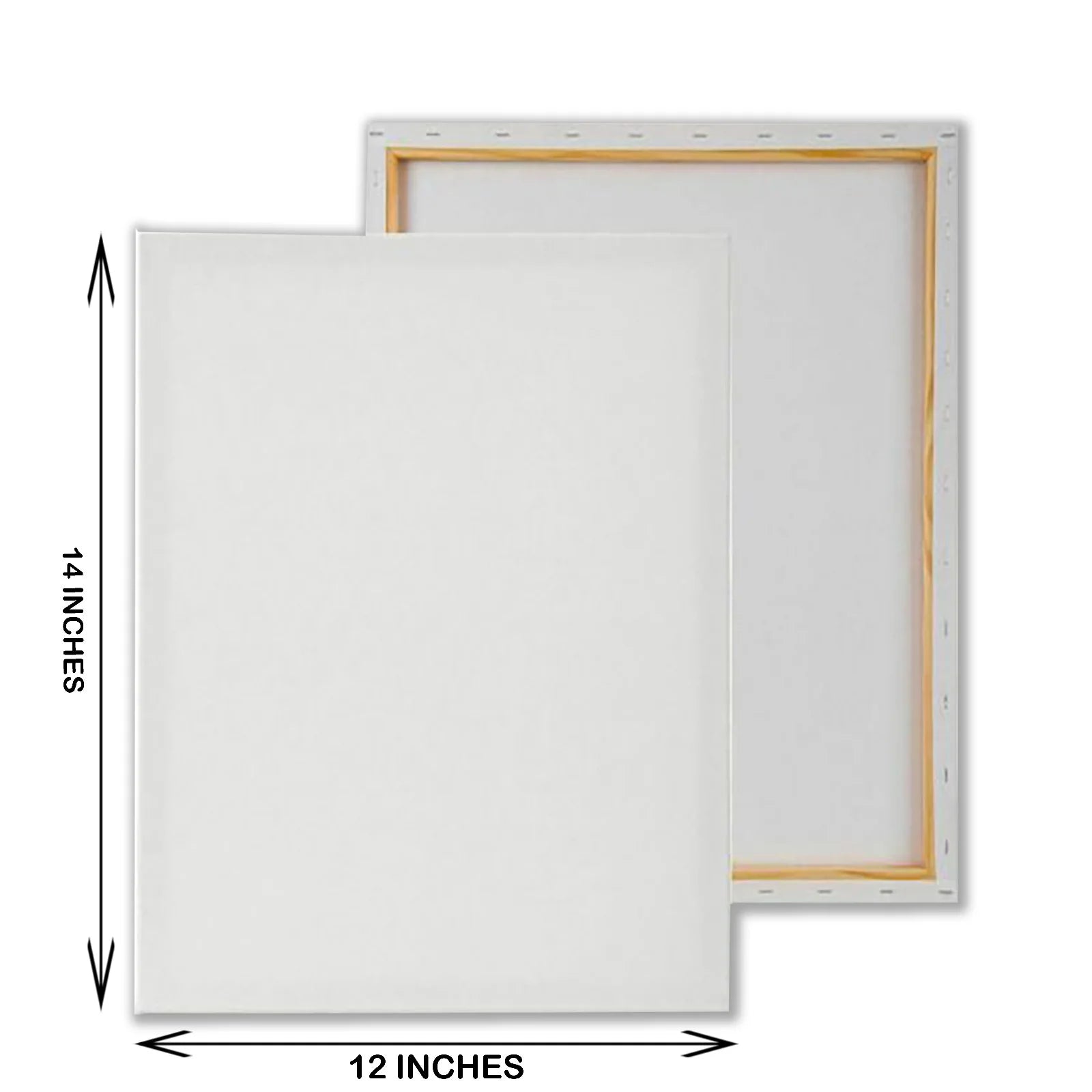 2 pieces of 12x14 inch canvas boards for painting and art projects