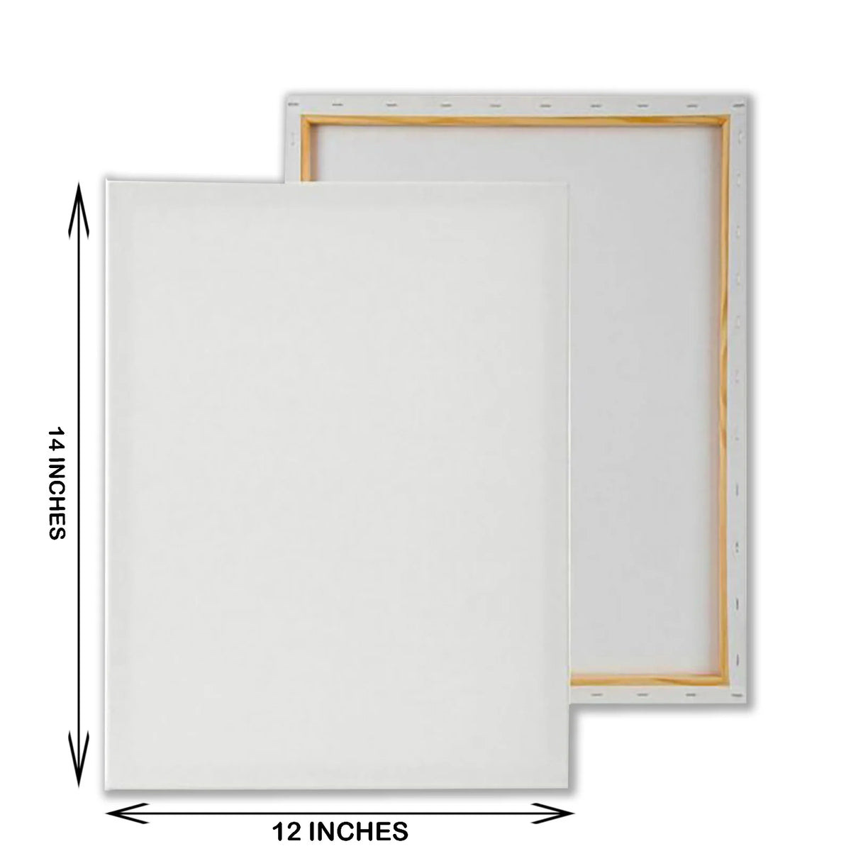 2 pieces of 12x14 inch canvas boards for painting and art projects