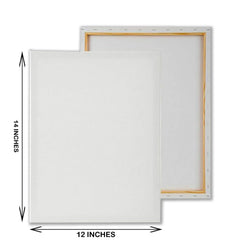 2 pieces of 12x14 inch canvas boards for painting and art projects