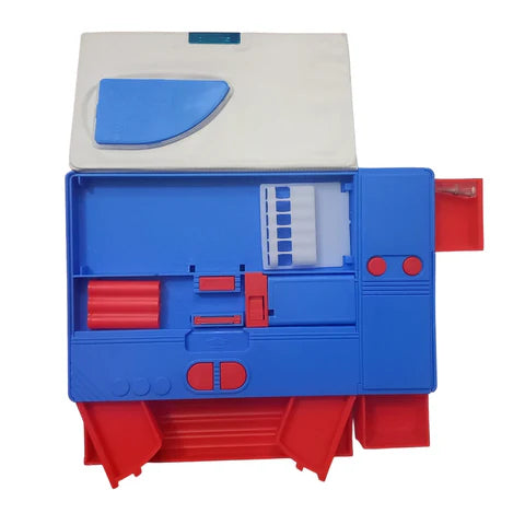 Frozen multifunctional jumbo dual-side magnetic pencil box with calculator for kids’ school and stationery use