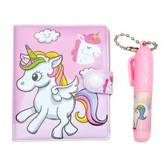 Premium Quality Mini unicorn Autograph Notebook with mini Pen