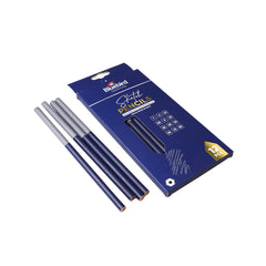 Blue Bird Sketch Pencils Set of 12 for Drawing Sketching and Shading