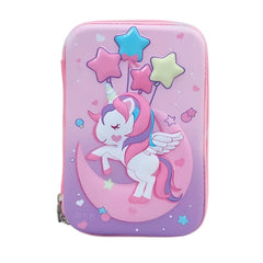 Cute unicorn pencil case Kawaii pencil case Creative school supplies stationery
