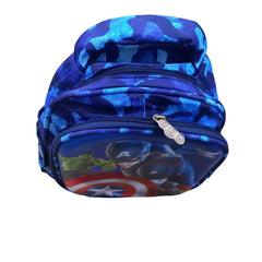 Cute Captain America School Bag for Kids | Playgroup, Preschool & Picnic Character Backpack