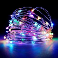 10 Feet fairy Lights – Cell Operated Rainbow Fairy Lights for Home & Events