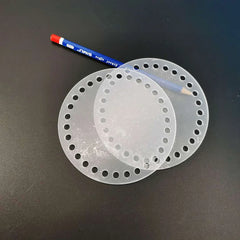 2 Pcs Acrylic Round Bag Bases 8 Inches – Crochet & Handmade Bag Making