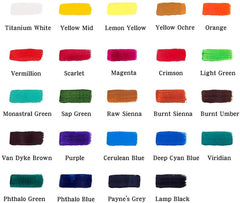 Mont Marte Signature Acrylic Paints Set 24 Pcs x 36ml