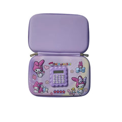 My Melody 3D Pencil Case with Calculator – Embossed Fiber Kids Pouch