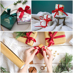 1 inch ribbon roll 25 yards for gift wrapping decoration crafts bows and party décor