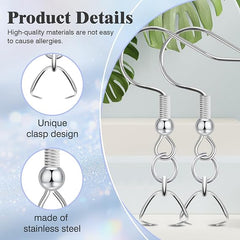 Hypoallergenic Stainless Steel Earring Hooks & Coils – Jewelry Findings