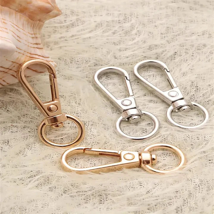 Oval-Shaped Lobster Clasps 5 Pieces for Jewelry and DIY Crafting
