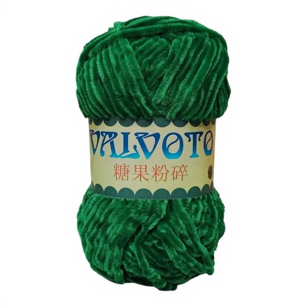 VALVOTO Velvet Yarn Ball Soft Yarn for Crochet and Knitting Projects