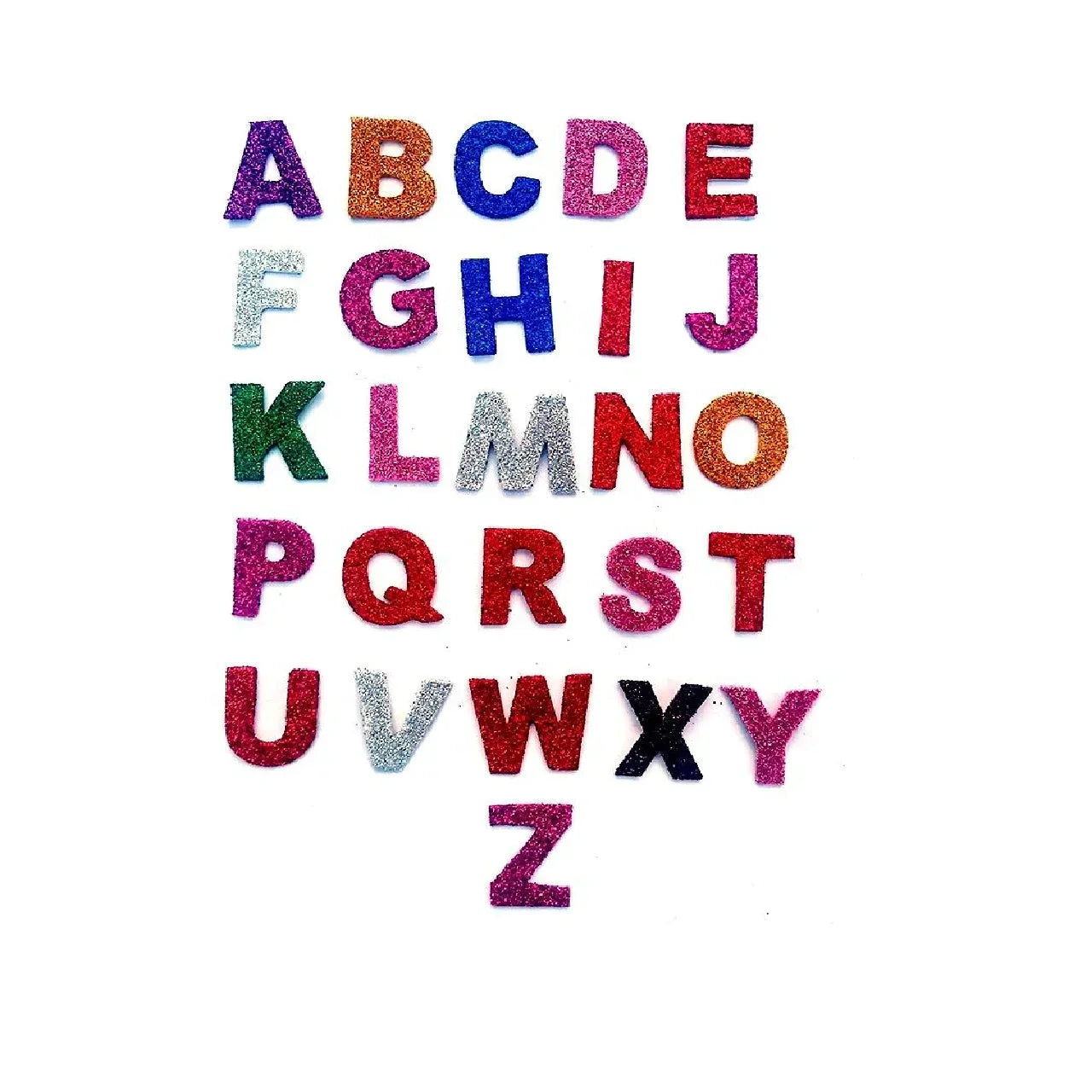 ABC Glitter Foamic Cuttings – 3 Pack