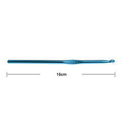 Aluminium crochet hook set 2mm to 8mm for knitting and crochet craft projects