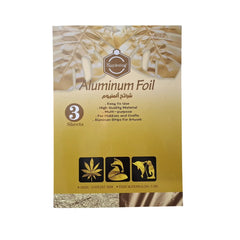 Keep Smiling Golden Silver Aluminum Foil 3 Sheets A4