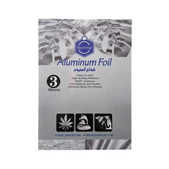 Keep Smiling Golden Silver Aluminum Foil 3 Sheets A4