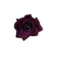 Artificial velvet flower single piece soft premium fabric decorative flower for DIY crafts wedding décor and gift wrapping